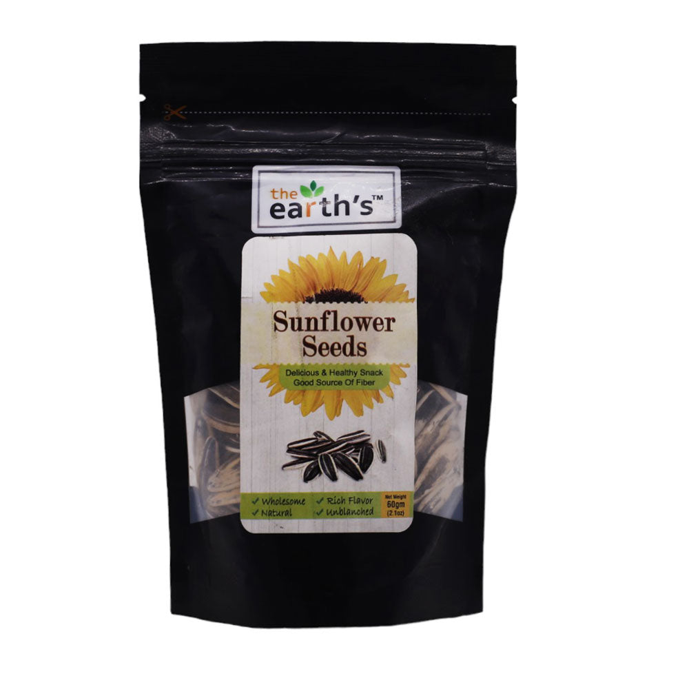 The earth's Sunflower Seeds 60g