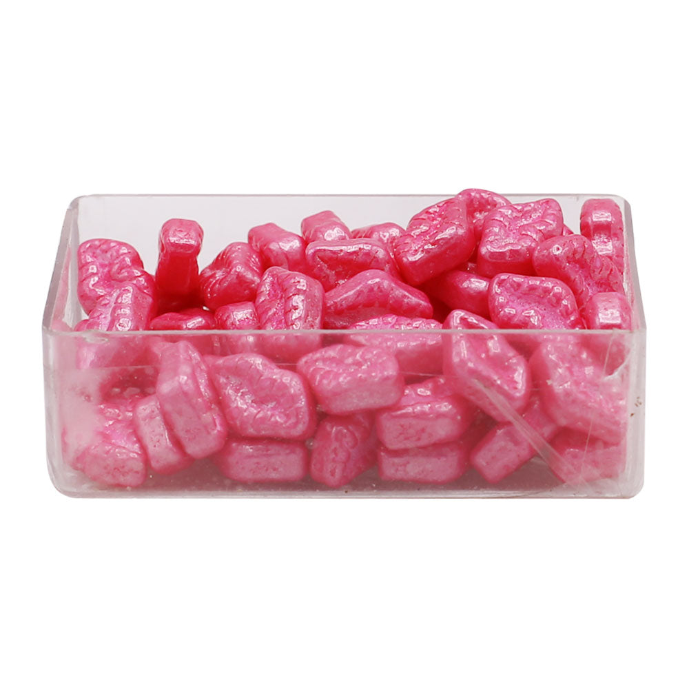 Pink Lips Edible Sprinkle 30g Pack