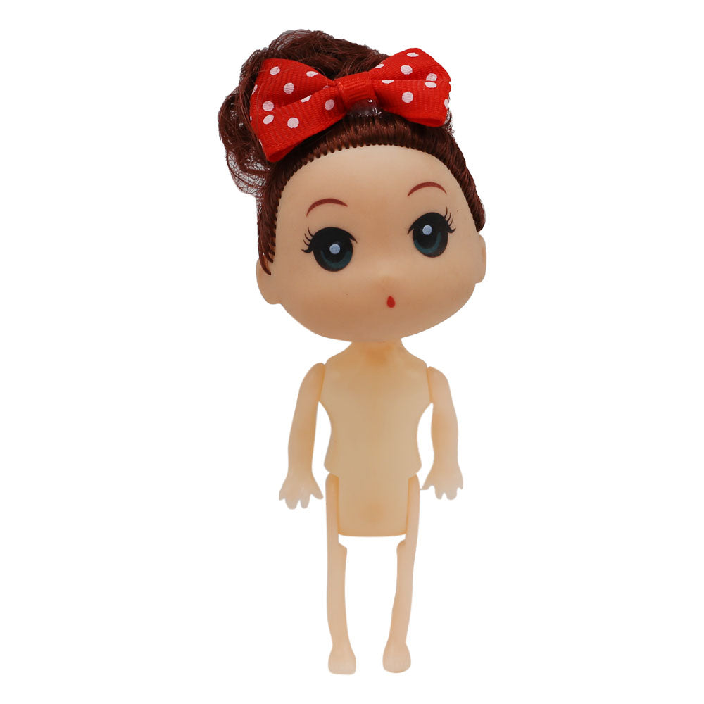 Doll Cake Topper Plastic Small