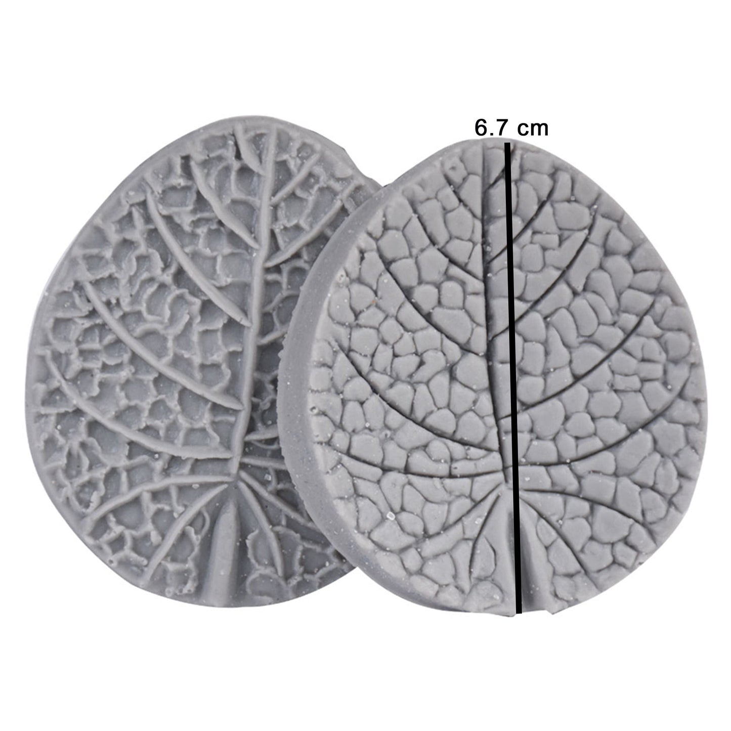 3D Aspen Leaf Silicone Fondant Mold