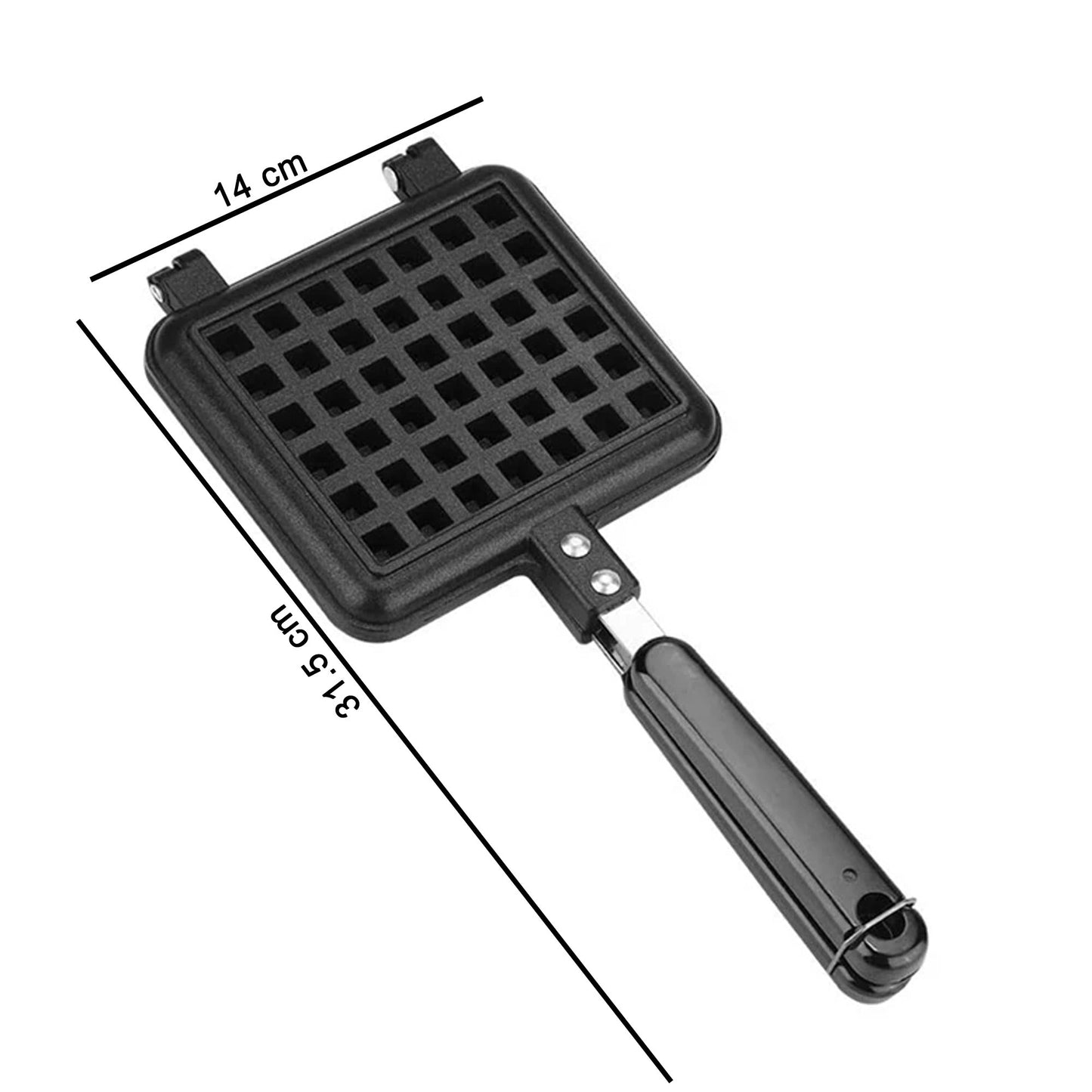 Waffle Maker Gas Stove Non Stick