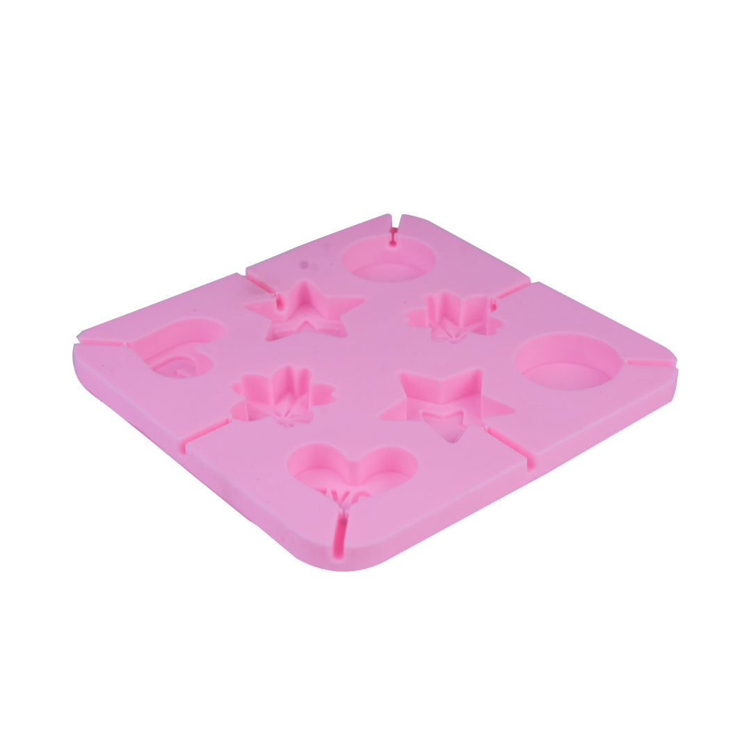 Mix Theme Silicone Lollipop Mold 8 Cavity