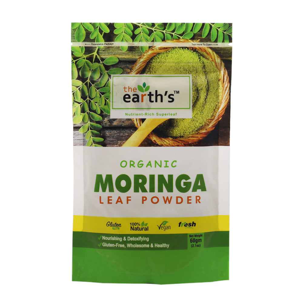 The Earth's Moringa Leaf Powder 60g