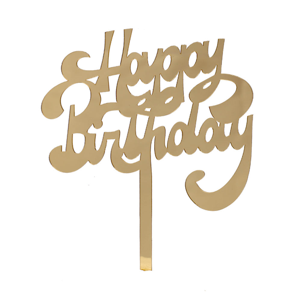 Happy Birthday Cake Topper (Design 53)