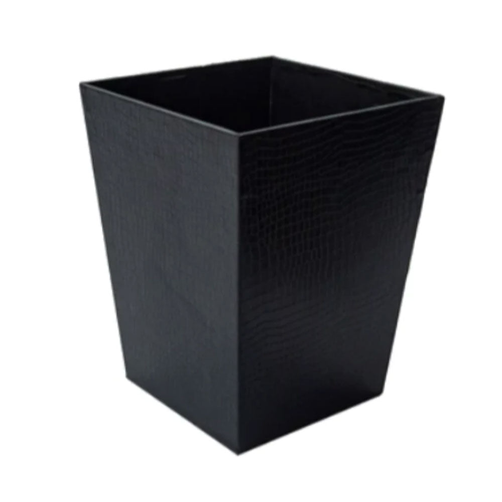 Leather Texture Waste Bin
