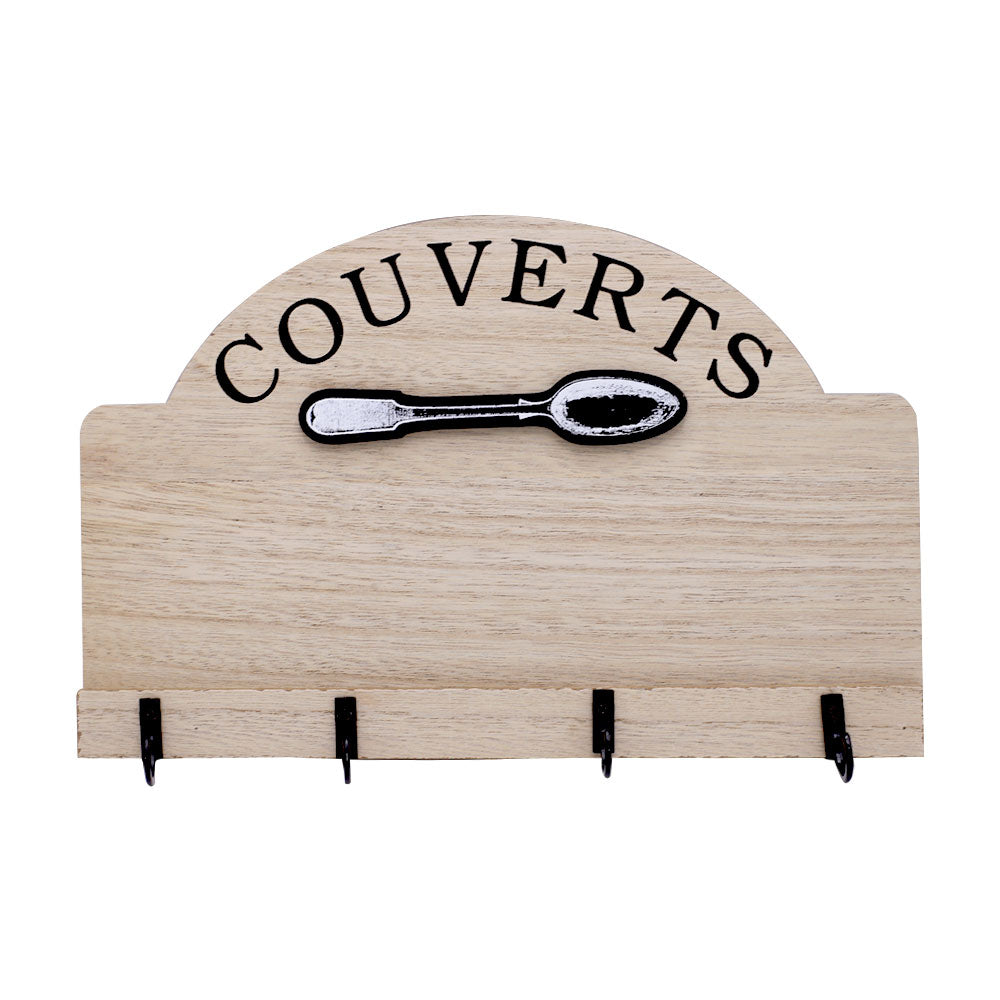 COUVERTS Wall Hanging Key Holder 4 Hooks