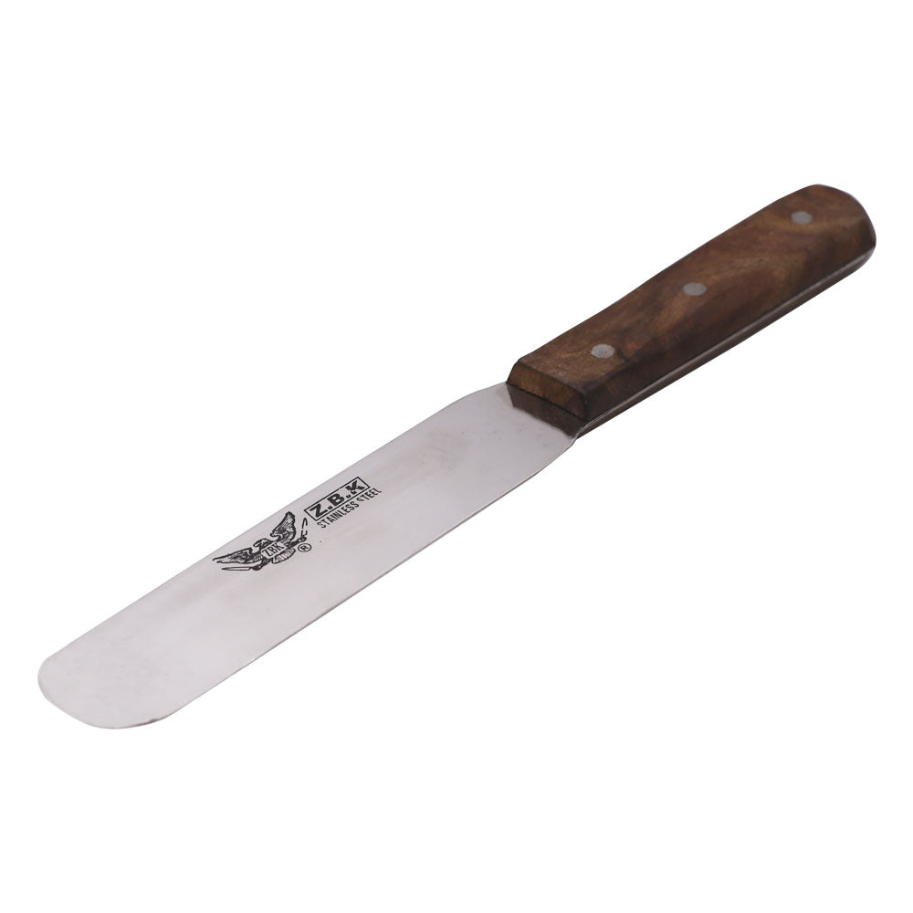 Z.B.K Stainless Steel Cake Palette Knife With Wooden Handle 10.3 Inch