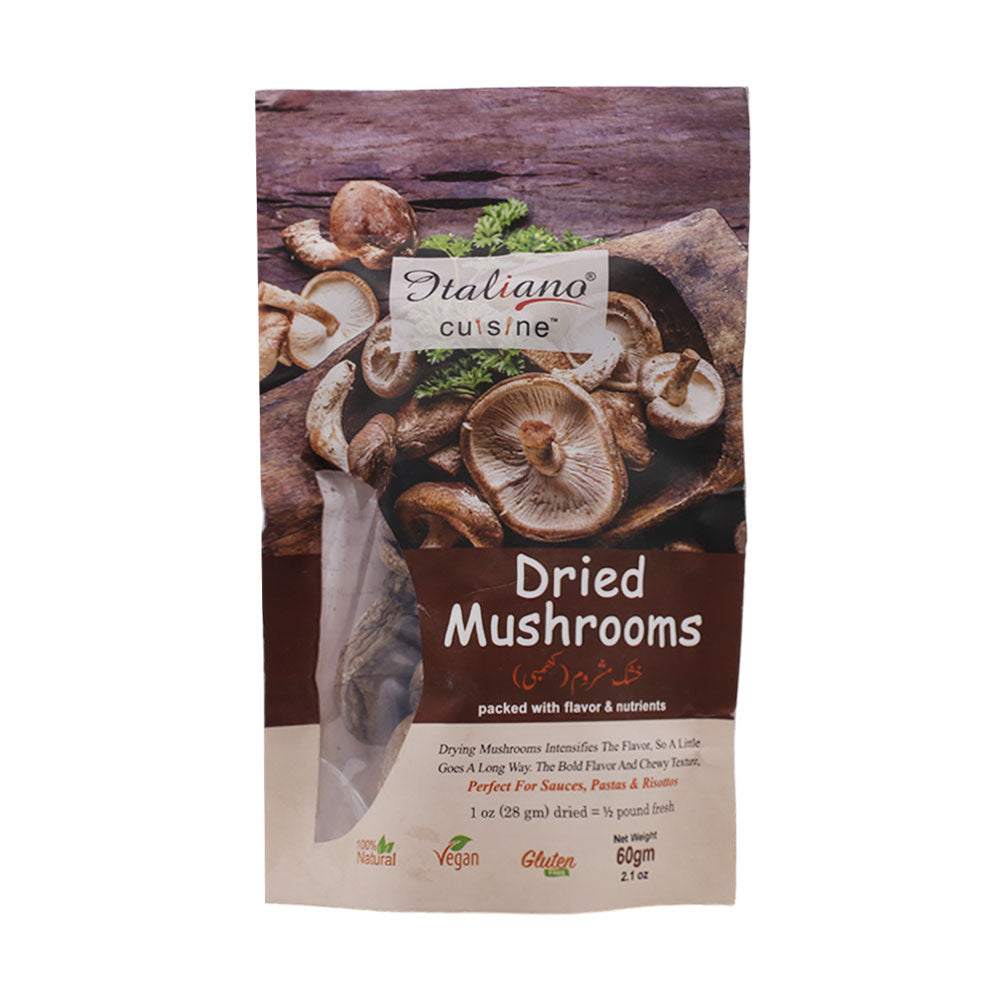 The Earth's Dried Mushrooms 60g