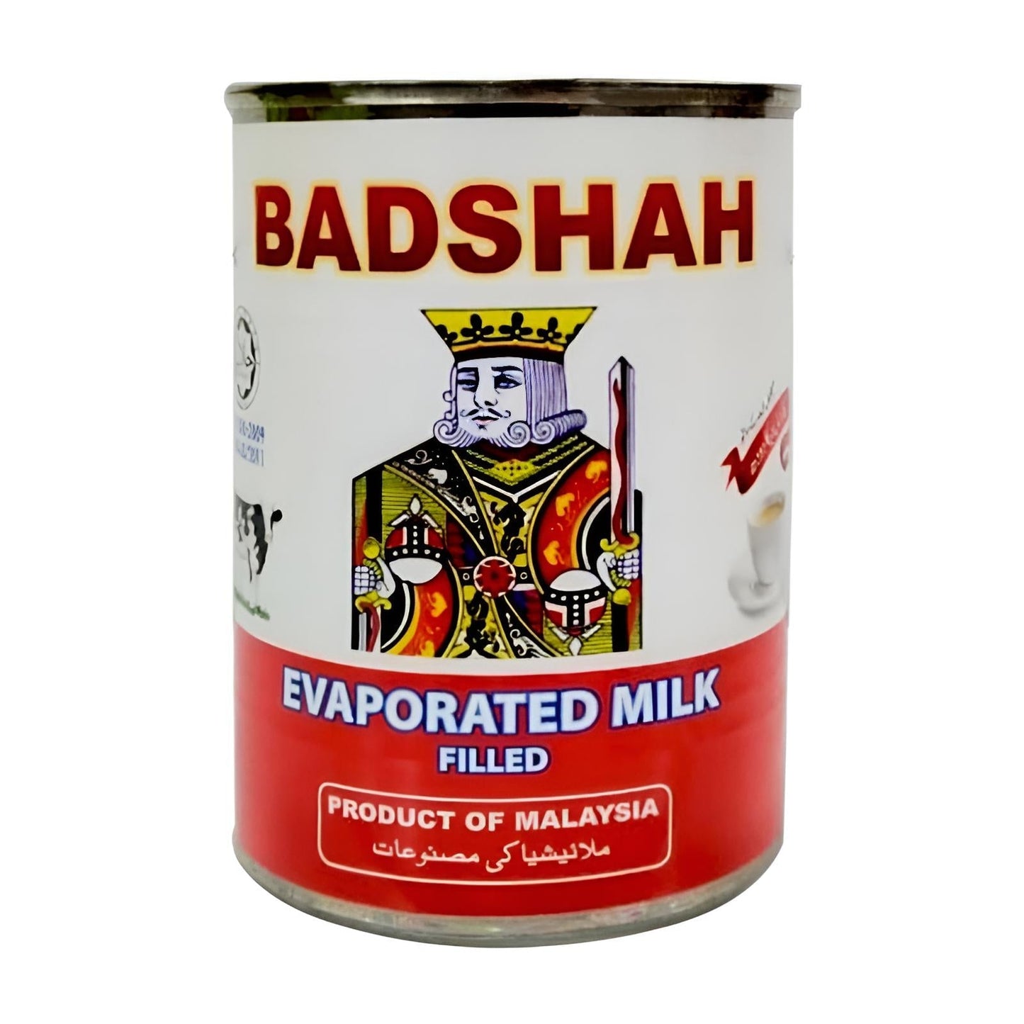Badshah Evaporated Milk 390g