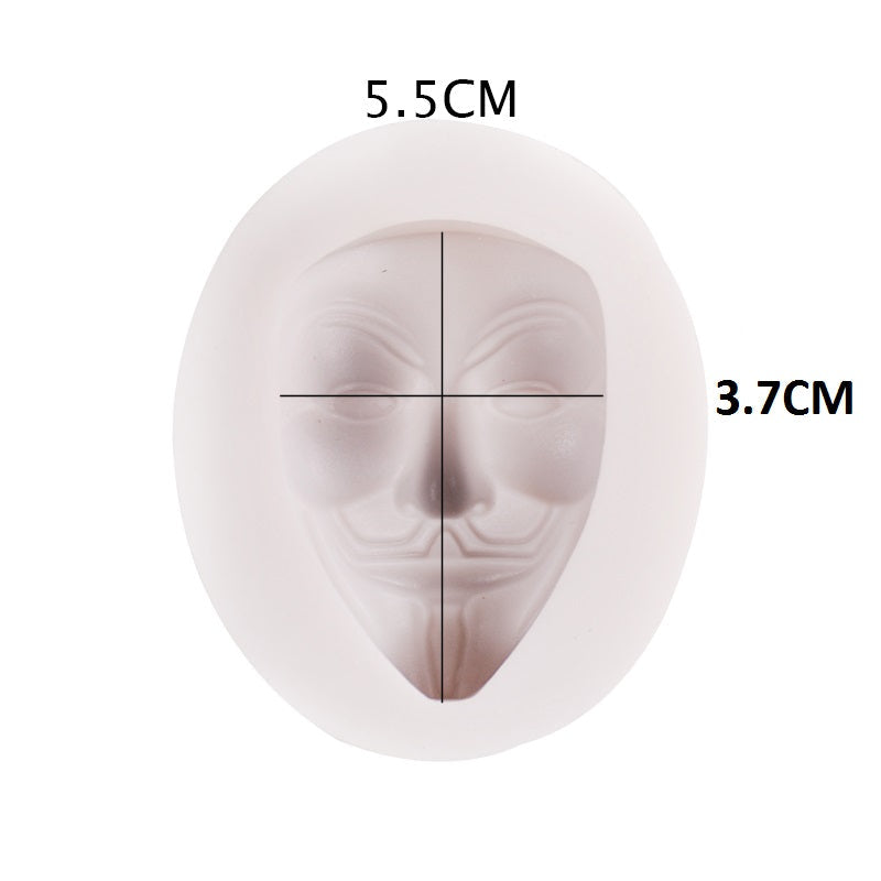 Vendetta Face Mask Silicone Mold