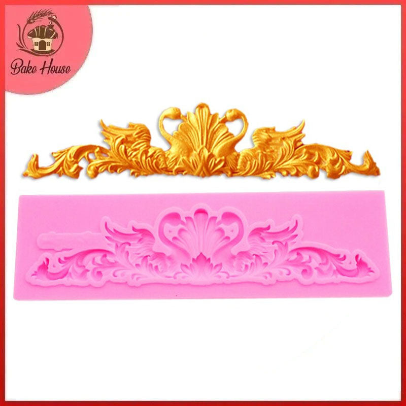 Vintage Cake Border Silicone Fondant Mold