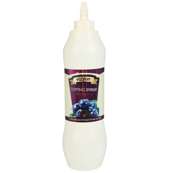 Vizyon Blueberry Topping Syrup 1KG