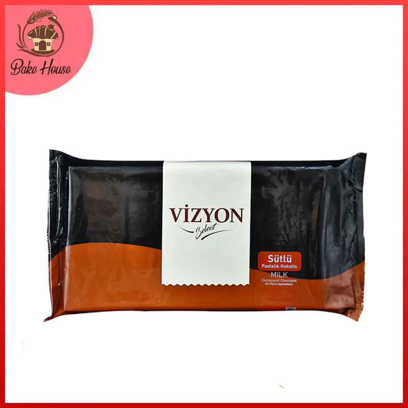 Vizyon Milk Chocolate Compound 2.5KG Slab