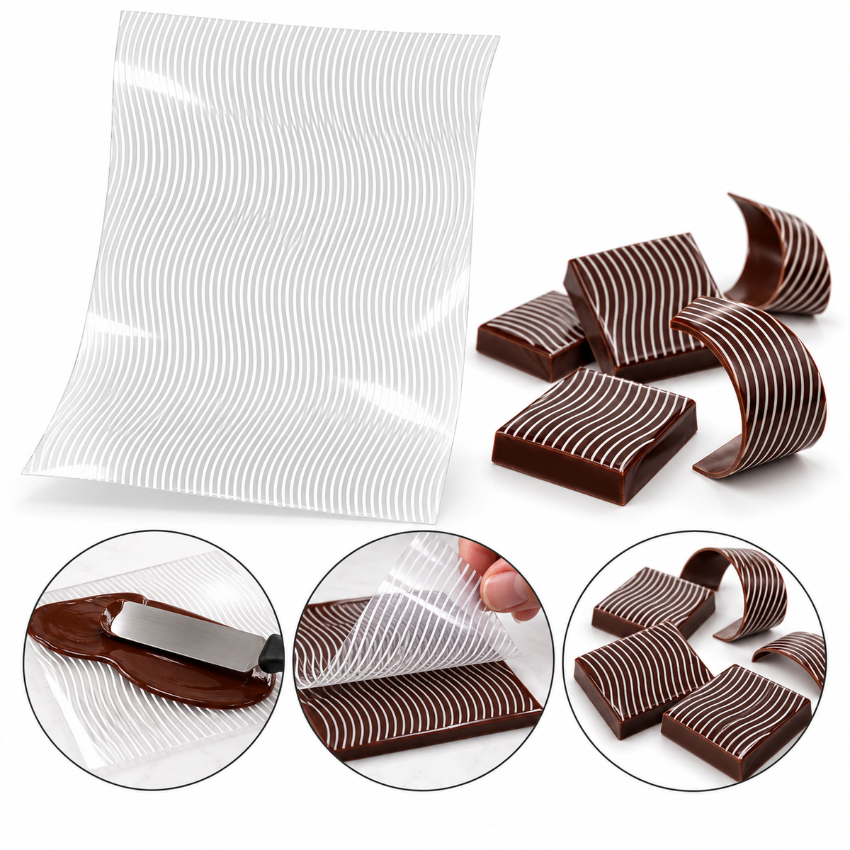 Chocolate Transfer Sheet (Design 29)