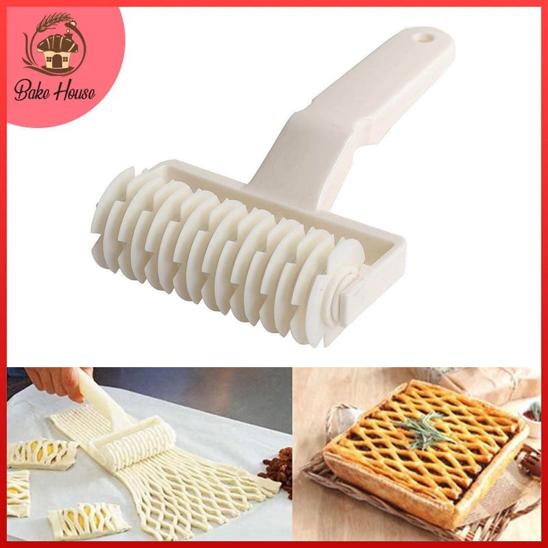 Wheel Knife Pizza Pastry Lattice Roller Cutter Plastic