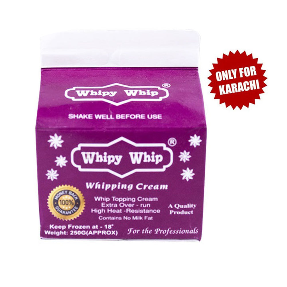 Whipy Whip Whipping Cream 250g Pack