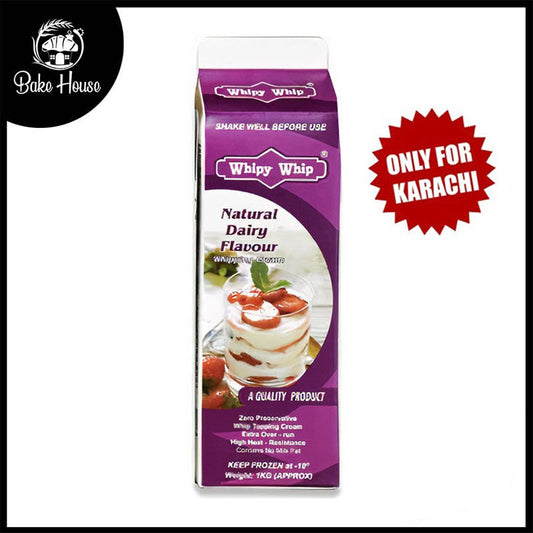 Whipy Whip Whipping Cream Natural Dairy Flavour 1kg