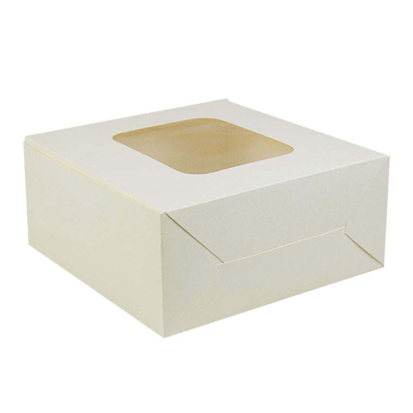 Cake Box 9 X 9 X 4 Inch with Top Transparent  Window