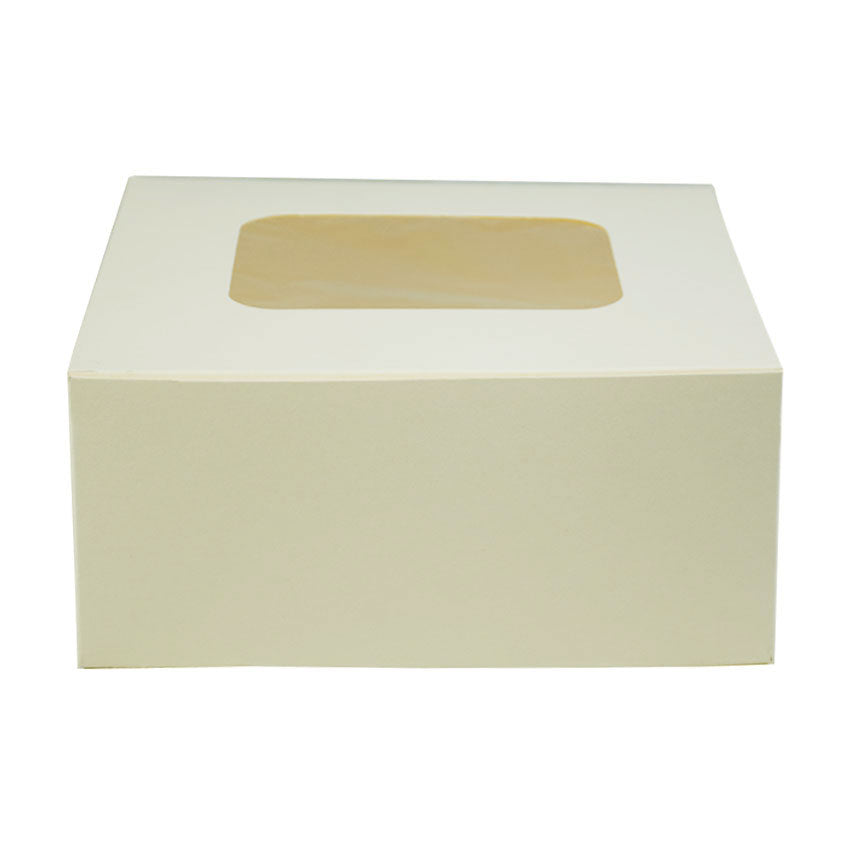 Cake Box 9 X 9 X 4 Inch with Top Transparent  Window