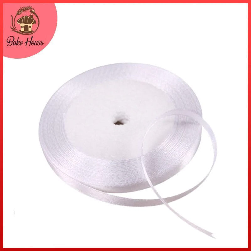 White Ribbon For Decoration 1.4CM