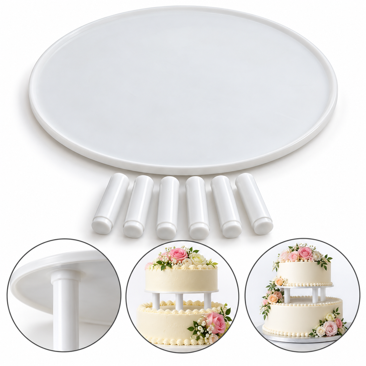 2 Tier Cake Support Stand 30CM