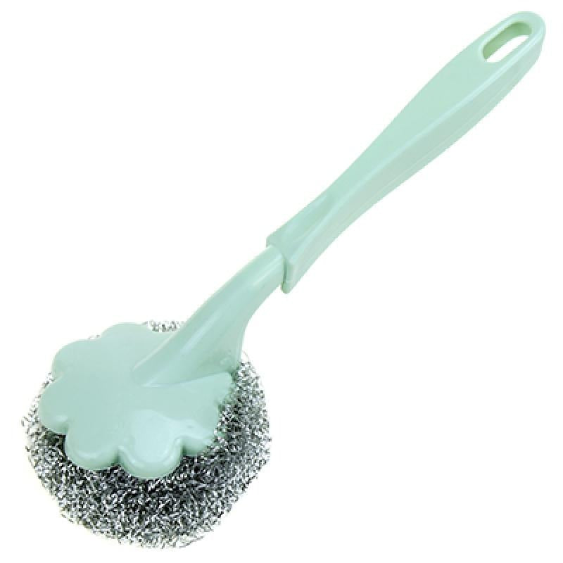 Wire Cleaning Ball Brush With Handle