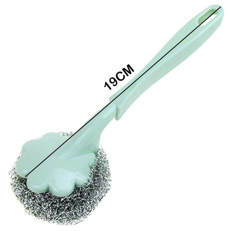Wire Cleaning Ball Brush With Handle