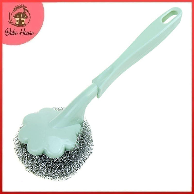 Wire Cleaning Ball Brush With Handle