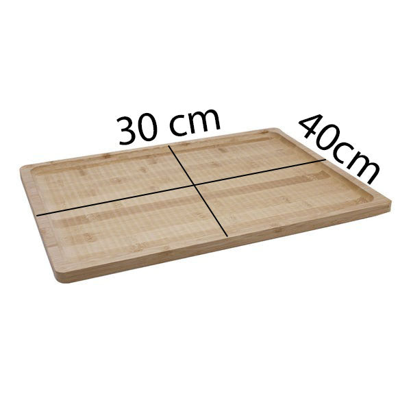 Wooden Serving Tray 40 x 30 cm