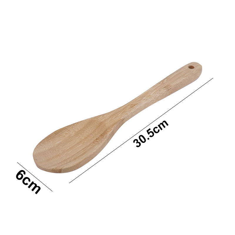 Wooden Cooking Solid Serving Spoon