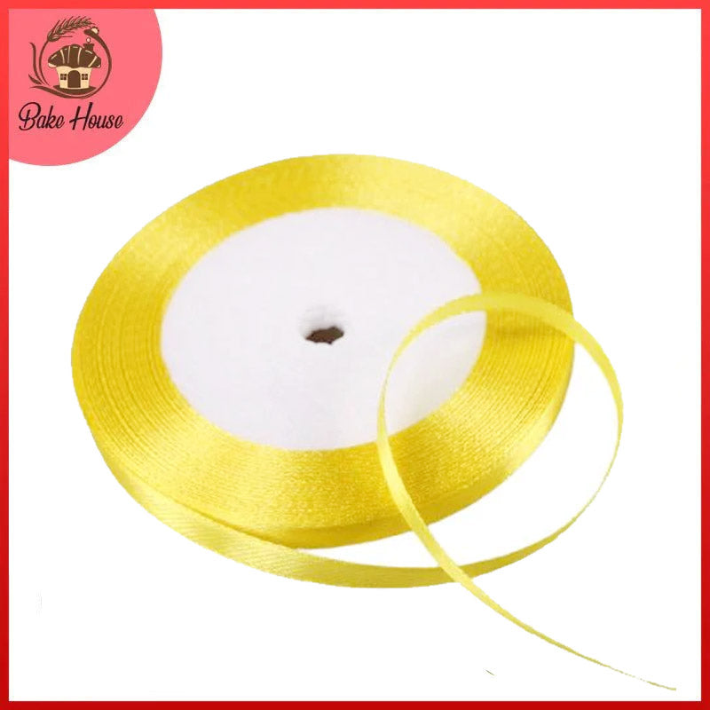 Yellow Ribbon For Decoration 1.4CM
