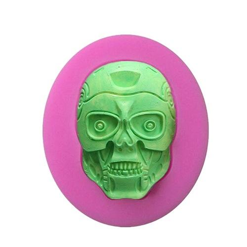 Zombie Head Silicone Fondant & Chocolate Mold
