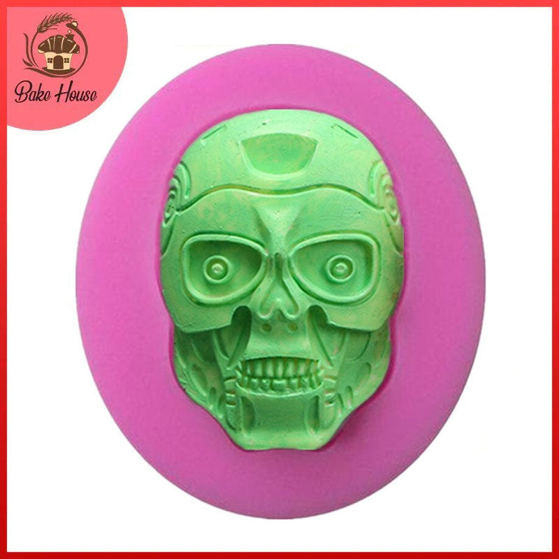 Zombie Head Silicone Fondant & Chocolate Mold
