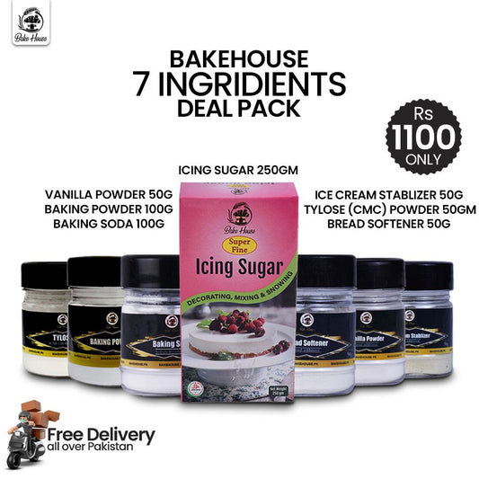 Bake House Ingredients Deal 7 Ingredients In 1 Deal Free Delivery All Pakistan (Deal #7)