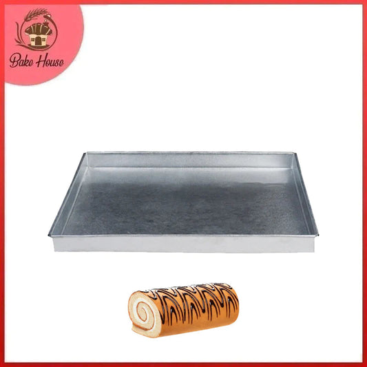 Swiss Roll Baking Tray Rectangle 6 X 10 Inch Galvanized Steel