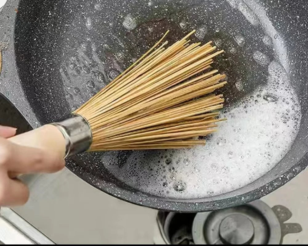 Dish Washing Bamboo Brush 30cm