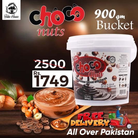 Milkyz Food Choco Nuts Real Hazelnut Spread With Cocoa 900g