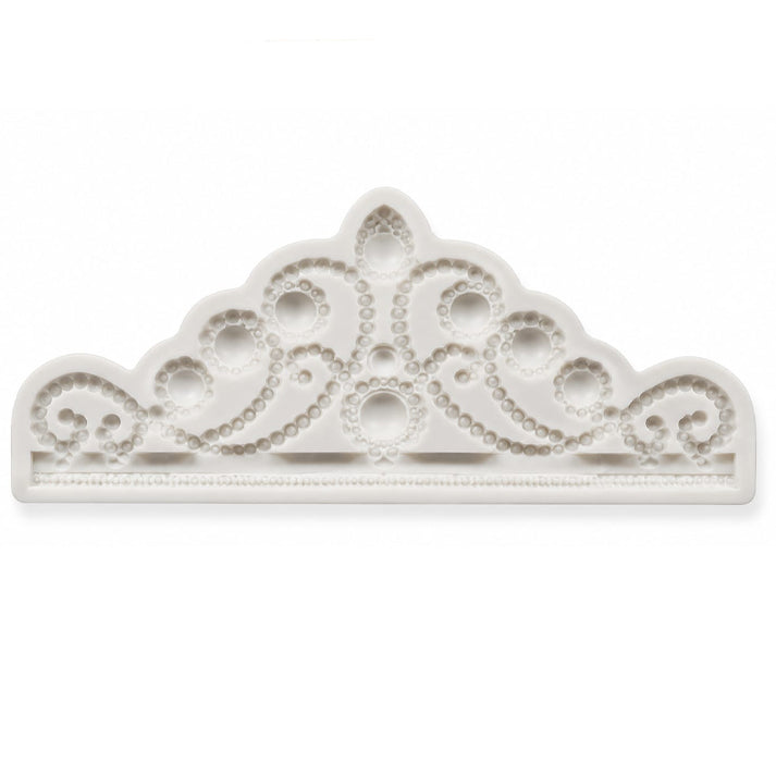 Big Size Crown Cake Topper Decoration Silicone Fondant Mold Design 04