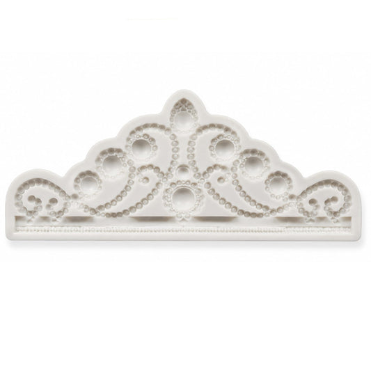 Big Size Crown Cake Topper Decoration Silicone Fondant Mold Design 04