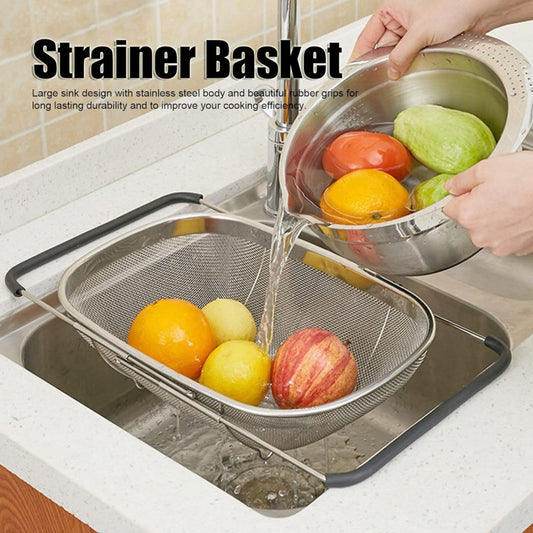 Stainless Steel Colander Strainer Basket