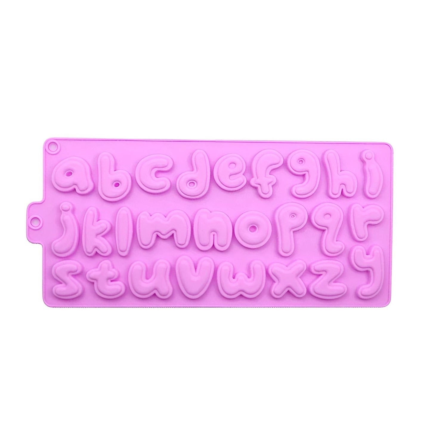 Designs Imprint Lowercase Alphabets Silicone Fondant And Chocolate Mold