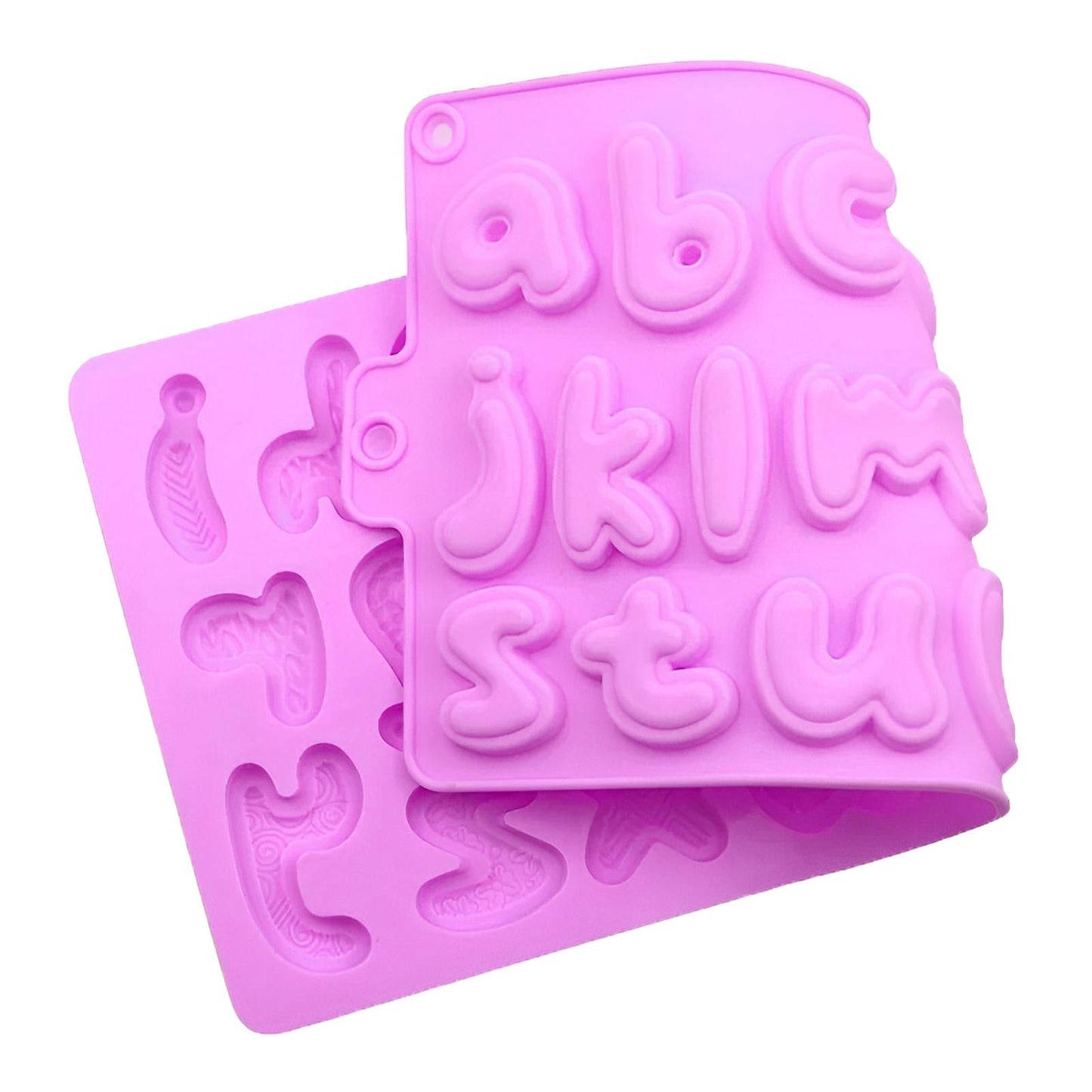 Designs Imprint Lowercase Alphabets Silicone Fondant And Chocolate Mold