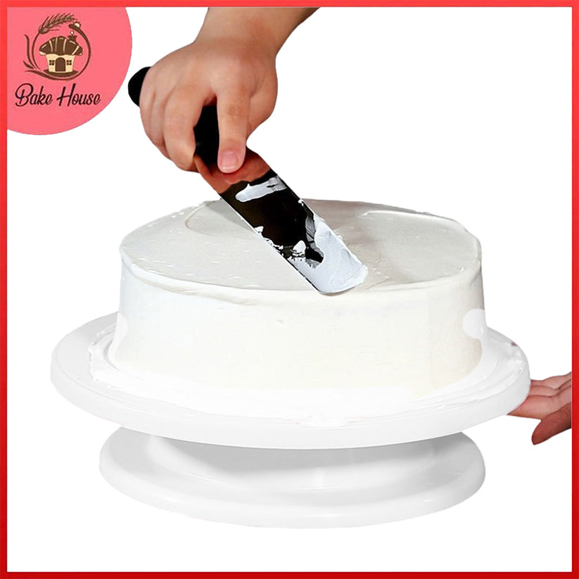Cake Rotating Turntable Round Plastic 27cm