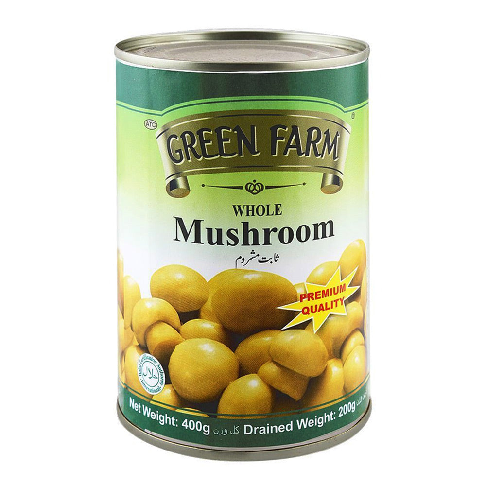 Green Farm Whole Mushroom 400g