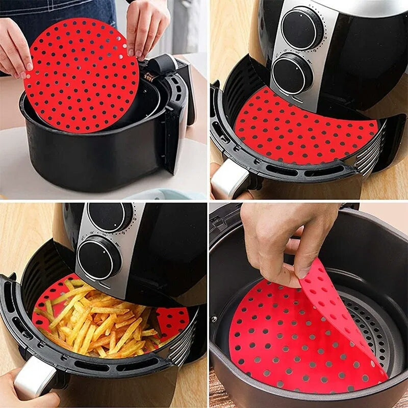 Silicone Air Fryer Matt 22 x 22cm