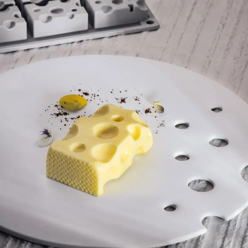 Mini Cheese Blocks Shape Silicone Mold 20 cavity