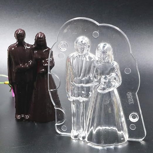 Married Couple Acrylic Chocolate Mold