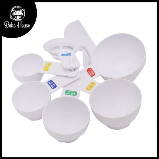 Yangli Measuring Cups & Spoons Plastic 7Pcs Set