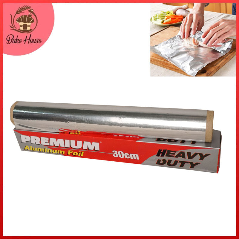Premium Food Grade Aluminum Foil Wrap Roll 30cm