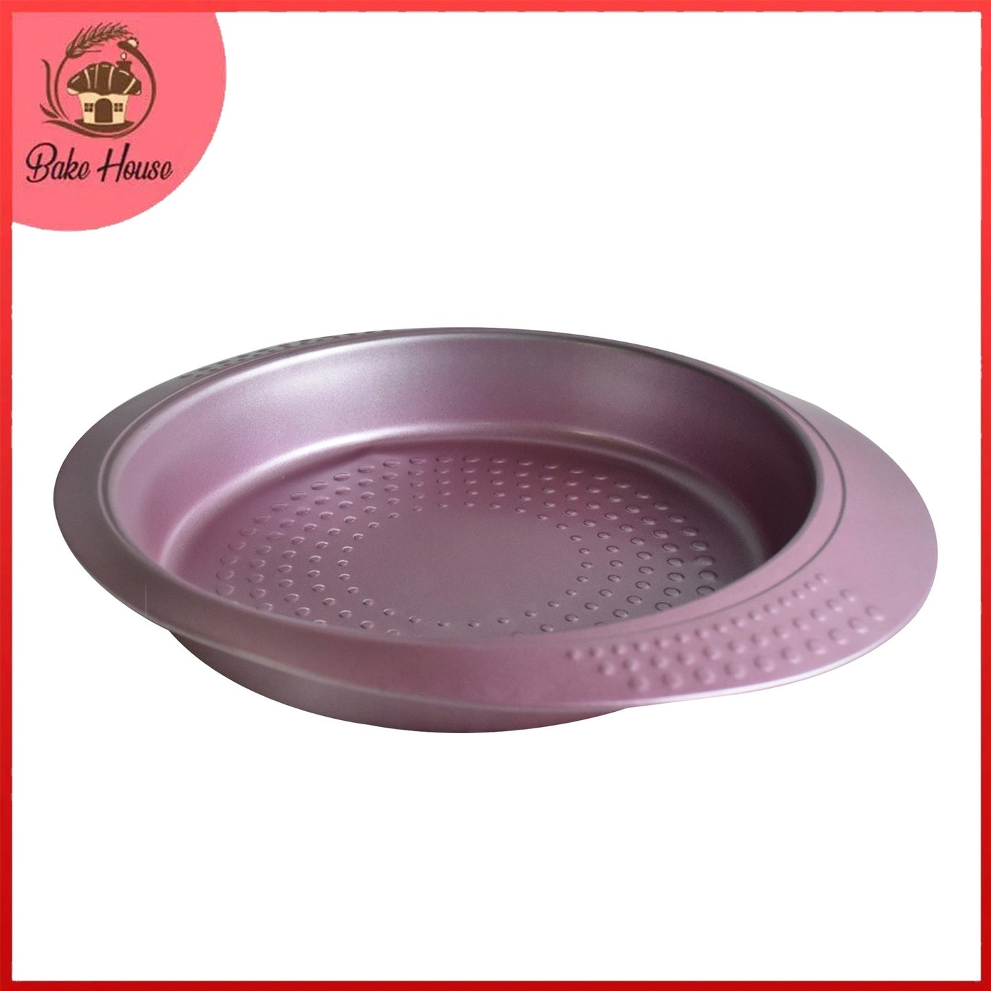 Non Stick Pink Round Baking pan 9Inch